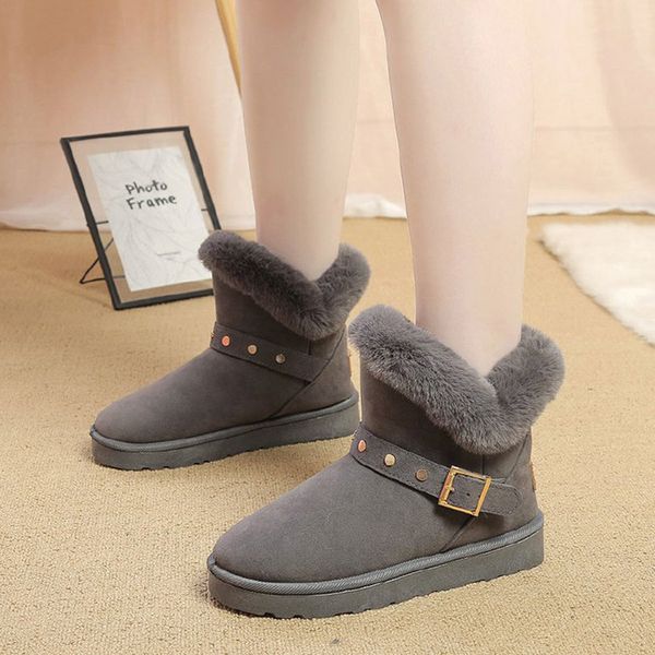 winter boots women shoes new fashion women warm solid buckle decoration round toe shoes party boots increase ankle plus, Black
winter boots women shoes new fashion women warm solid buckle decoration round toe shoes party boots increase ankle plus, Black
