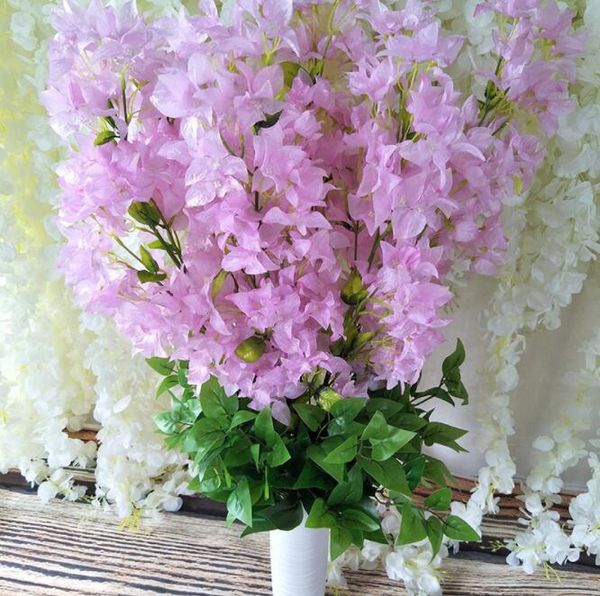 factory supply silk bougainvillea speetabilis flowe high-grade cherry blossom artificial flower for wedding decoratiions table centerpieces 
factory supply silk bougainvillea speetabilis flowe high-grade cherry blossom artificial flower for wedding decoratiions table centerpieces
