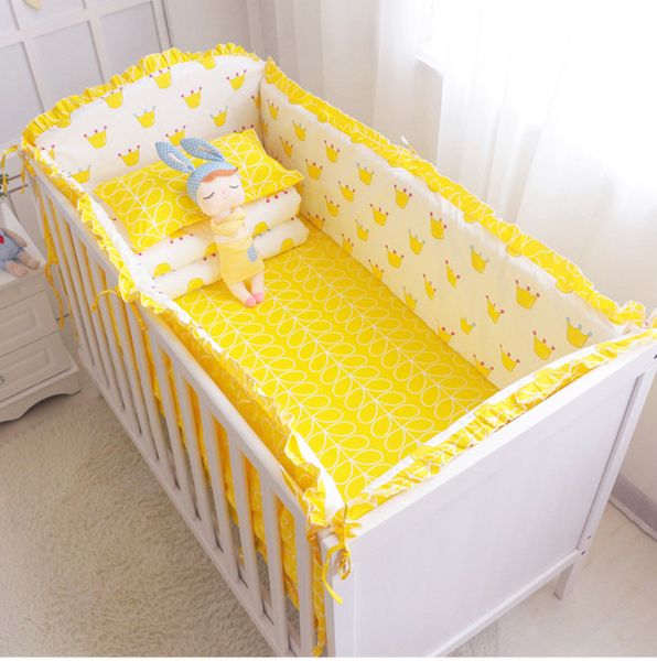 6/9pcs crown nordic baby room decor kit berço crib sheet baby bed bumper toddler cot bedding 120*60/120*70cm
6/9pcs crown nordic baby room decor kit berço crib sheet baby bed bumper toddler cot bedding 120*60/120*70cm