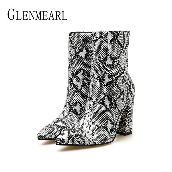 women boots high heels winter shoes snakeskin ankle boots female casual boot party ladies shoe zip new arrival plus size de, Black
women boots high heels winter shoes snakeskin ankle boots female casual boot party ladies shoe zip new arrival plus size de, Black