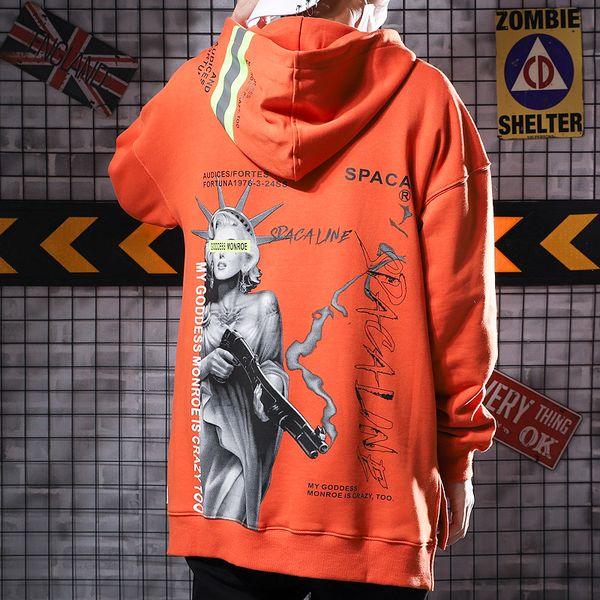 hip-hop sweatshirts street loose long-sleeved hooded in autumn and winter mens designer hoodies, Black
hip-hop sweatshirts street loose long-sleeved hooded in autumn and winter mens designer hoodies, Black