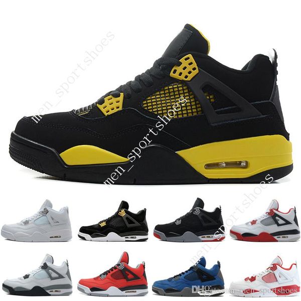 new 4 4s mens basketball shoes motosports blue fire red white cement pure money toro bravo bred cavs thunder sports sneakers trainers
new 4 4s mens basketball shoes motosports blue fire red white cement pure money toro bravo bred cavs thunder sports sneakers trainers