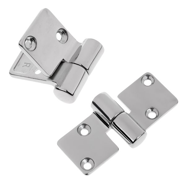 2 pieces/ set marine 316 grade stainless steel boat hatch cabinet door lift-off/ take-apart hinge - right hand
2 pieces/ set marine 316 grade stainless steel boat hatch cabinet door lift-off/ take-apart hinge - right hand