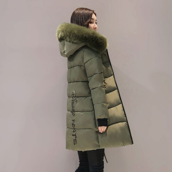 cotton-padded clothes women's 2018 mid-length korean-style slim fit thickening large fur collar cotton coat large size winter co, Blue;black
cotton-padded clothes women's 2018 mid-length korean-style slim fit thickening large fur collar cotton coat large size winter co, Blue;black