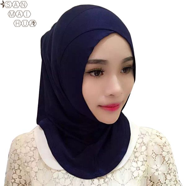 women cotton full cover inner hijab caps muslim turban islamic under scarf crossover caps, Red
women cotton full cover inner hijab caps muslim turban islamic under scarf crossover caps, Red