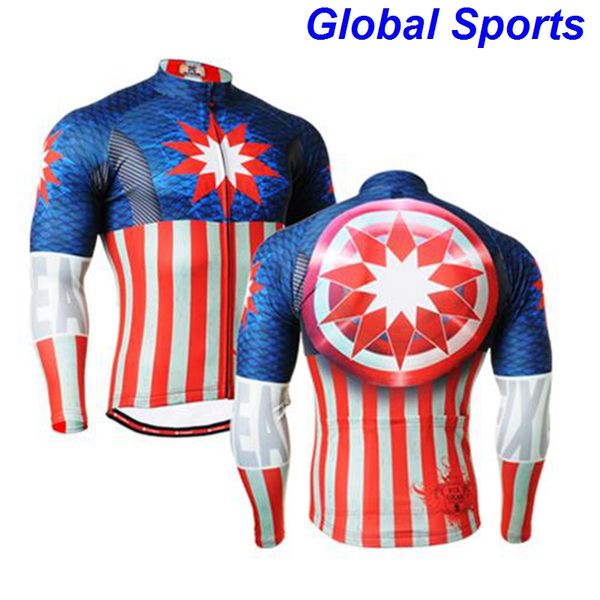 2020 brand zipper up spring men's cycling long sleeve jerseys jackets bike ride riding bicycle windproof flag printed clothes, Black;red
2020 brand zipper up spring men's cycling long sleeve jerseys jackets bike ride riding bicycle windproof flag printed clothes, Black;red