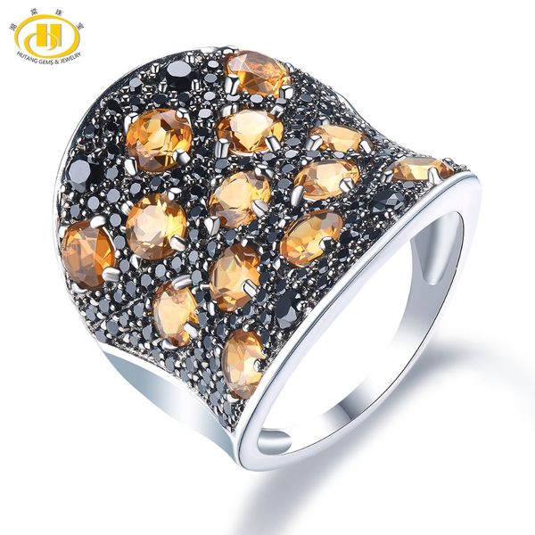 hutang women's ring gemstone citrine spinel solid 925 sterling silver rings natural fine elegant classic jewelry new arrival, Golden;silver
hutang women's ring gemstone citrine spinel solid 925 sterling silver rings natural fine elegant classic jewelry new arrival, Golden;silver