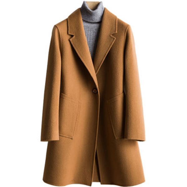 Japans High-quality Double-sided Coat Korean Womens Long Section 2019 New Womens Loose Loose Cashmere Coat Women S-XL
Japans High-quality Double-sided Coat Korean Womens Long Section 2019 New Womens Loose Loose Cashmere Coat Women S-XL