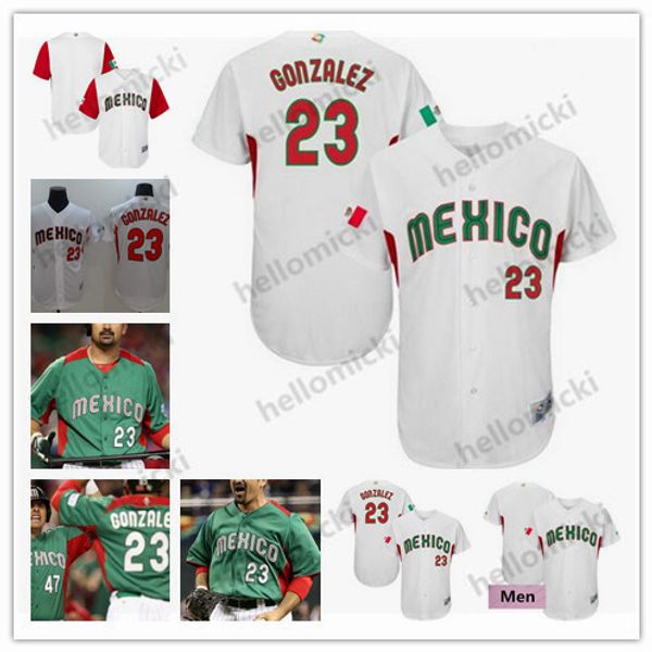 mexico 23 adrian gonzalez 3 luis urias 5 brandon laird julio urias 48 joakim soria 2017 world baseball classic jersey green white s-4xl, Blue;black
mexico 23 adrian gonzalez 3 luis urias 5 brandon laird julio urias 48 joakim soria 2017 world baseball classic jersey green white s-4xl, Blue;black