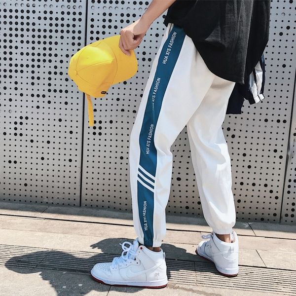 yasword men casual sweatpants patchwork fitness men's sportswear joggers pants loose trousers male gyms fashion harem sportswear, Black
yasword men casual sweatpants patchwork fitness men's sportswear joggers pants loose trousers male gyms fashion harem sportswear, Black