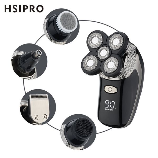 hsipro 5 in 1 rechargeable electric shaver five floating heads waterproof razor shavers usb rechargeable steel beard trimmer
hsipro 5 in 1 rechargeable electric shaver five floating heads waterproof razor shavers usb rechargeable steel beard trimmer