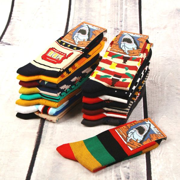 12pairs/lot colorful casual mens happy socks combed cotton men socks cartoon designs funny crew compression, Black
12pairs/lot colorful casual mens happy socks combed cotton men socks cartoon designs funny crew compression, Black
