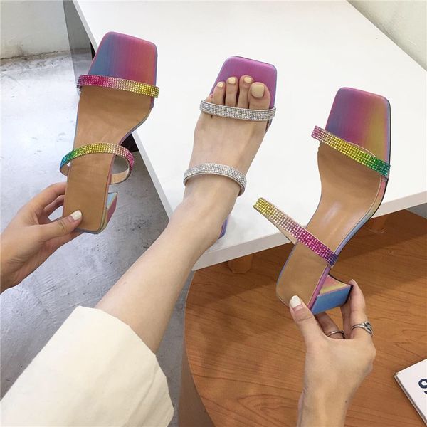 slippers woman 2021 summer fashion square toe ladies shoes casual sandals for female women dress party lady slipper sandal, Black
slippers woman 2021 summer fashion square toe ladies shoes casual sandals for female women dress party lady slipper sandal, Black
