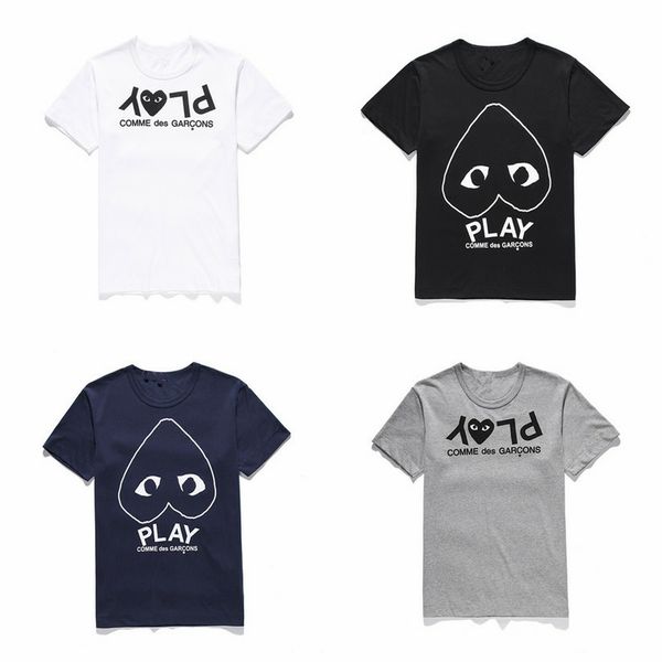 mens designers t shirts men women commes with cotton short sleeve des off holiday heart emoji garcons white clothing shirt, Black;blue
mens designers t shirts men women commes with cotton short sleeve des off holiday heart emoji garcons white clothing shirt, Black;blue