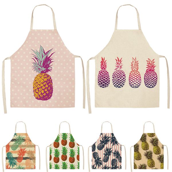 1pcs pineapple pattern kitchen aprons for women cotton linen bibs household cleaning pinafore home cooking apron 53*65cm q0007
1pcs pineapple pattern kitchen aprons for women cotton linen bibs household cleaning pinafore home cooking apron 53*65cm q0007