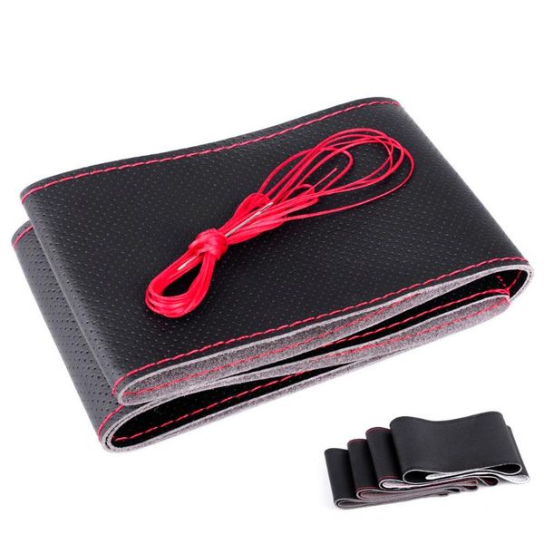 have hole car steering wheel cover auto accessories 38cm micro fiber leather diy braid on the steering wheel stw014
have hole car steering wheel cover auto accessories 38cm micro fiber leather diy braid on the steering wheel stw014