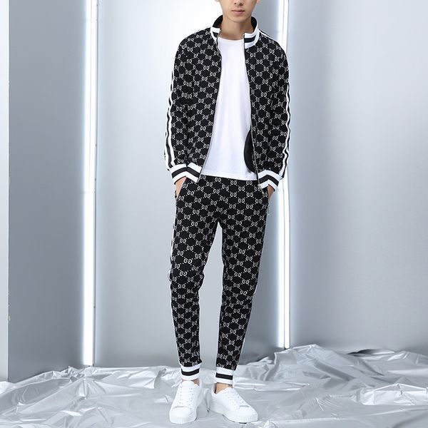 2019 new designer tracksuits men women tracksuit mens designer jackets black white autumn winter jogger sporting suit, Gray
2019 new designer tracksuits men women tracksuit mens designer jackets black white autumn winter jogger sporting suit, Gray