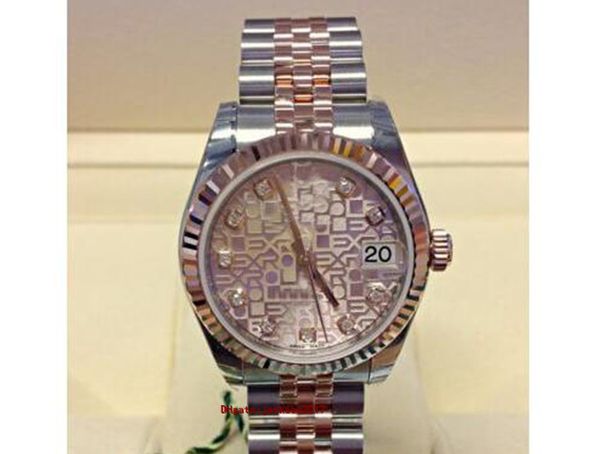 original box certificate lady watches asia 2813 mechanical 31mm 178271 bi/colour jubilee diamond dial, Slivery;brown
original box certificate lady watches asia 2813 mechanical 31mm 178271 bi/colour jubilee diamond dial, Slivery;brown