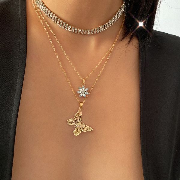 boho cute clavicle chain animal butterfly necklace multi layered long butterfly necklaces for girls fashion jewelry, Silver
boho cute clavicle chain animal butterfly necklace multi layered long butterfly necklaces for girls fashion jewelry, Silver