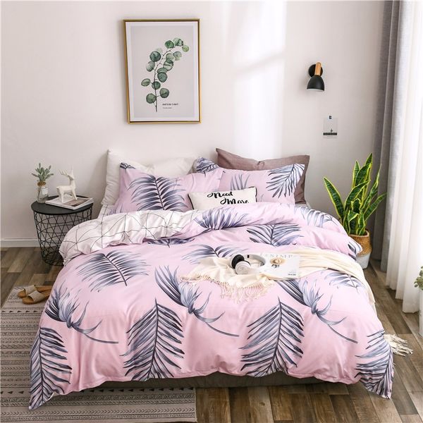 pastoral grey leaves printed bed linen tropical plant duvet cover set geometric design bed sheet pillowcases 3/4 pieces
pastoral grey leaves printed bed linen tropical plant duvet cover set geometric design bed sheet pillowcases 3/4 pieces
