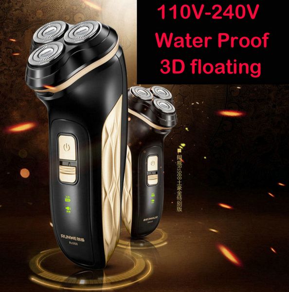 rs988 electric 110v-240v smart man shaver 3d floating portable water proof electric razor 3w with clipper
rs988 electric 110v-240v smart man shaver 3d floating portable water proof electric razor 3w with clipper