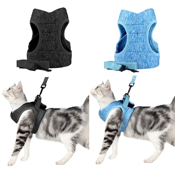 small cat and dog vest harness with reflective strap mesh soft cat harness escape proof adjustable cat walking jacket for kitten
small cat and dog vest harness with reflective strap mesh soft cat harness escape proof adjustable cat walking jacket for kitten