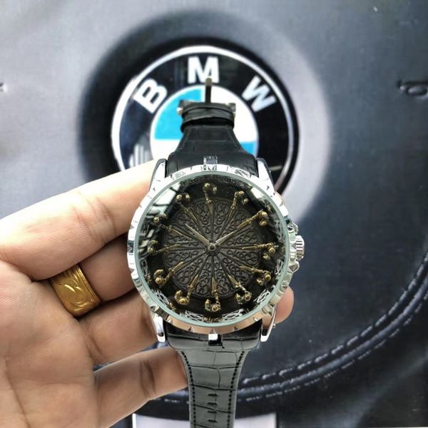 44.8mm uk king watch round table knight large dial brand men's' watch automatic date gift personalized watch, Slivery;brown
44.8mm uk king watch round table knight large dial brand men's' watch automatic date gift personalized watch, Slivery;brown