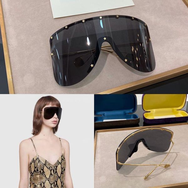 specially 0541s sunglasses exaggeration style big frameless trend avant-garde high-end 0541 sunglasses anti-uv400 eyewear with case, White;black
specially 0541s sunglasses exaggeration style big frameless trend avant-garde high-end 0541 sunglasses anti-uv400 eyewear with case, White;black