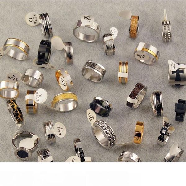 titanium steel rings simple designer fashion band rings diamond inlaid gold and silver men and women mix different models 
titanium steel rings simple designer fashion band rings diamond inlaid gold and silver men and women mix different models