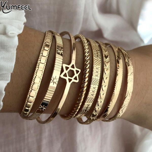 yumfeel new 2/pcs set gold color metal bracelet bangle 2020 new fashion punk bangle bracelet women jewelry, Black
yumfeel new 2/pcs set gold color metal bracelet bangle 2020 new fashion punk bangle bracelet women jewelry, Black