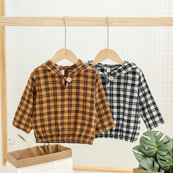 children girl clothing spring baby girls cotton blouse black hoodies shirt fashion plaid long sleeve girl shirt kids new, White;black
children girl clothing spring baby girls cotton blouse black hoodies shirt fashion plaid long sleeve girl shirt kids new, White;black