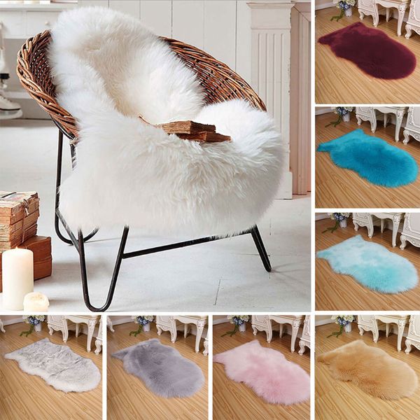 floor mat durable ornament hairy sheepskin plush carpets fluffy home faux fur rug washable non slip fashion
floor mat durable ornament hairy sheepskin plush carpets fluffy home faux fur rug washable non slip fashion