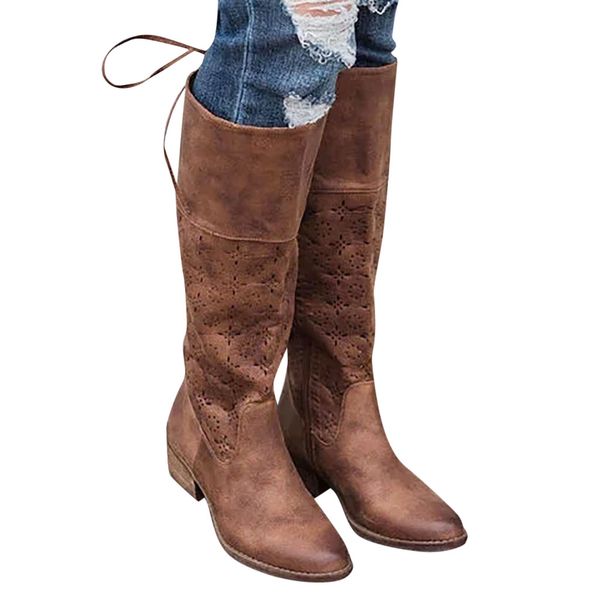 stylish winter boots women knee high long boots fashion winter women waterproof classics leather breathable, Black
stylish winter boots women knee high long boots fashion winter women waterproof classics leather breathable, Black