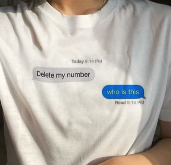 women's t-shirt delete my number who is this quotes funny women summer tumblr grunge fashion white tee aesthetic art shirts
women's t-shirt delete my number who is this quotes funny women summer tumblr grunge fashion white tee aesthetic art shirts