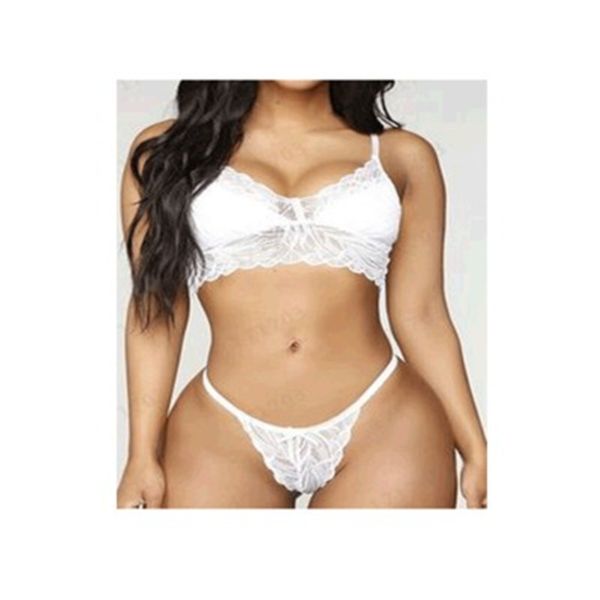 women lingerie bikini set erotic porno lace white bra briefs g string garter underwear set three points of lace, Black;white
women lingerie bikini set erotic porno lace white bra briefs g string garter underwear set three points of lace, Black;white