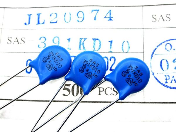 new taiwan sas varistor 391kd10 10d391 feet away from 8mm absolutely genuine original copper foot
new taiwan sas varistor 391kd10 10d391 feet away from 8mm absolutely genuine original copper foot