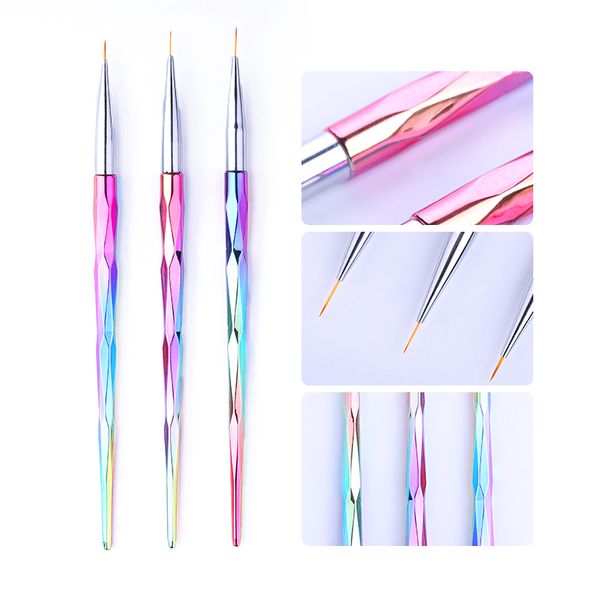 nail liner brush colorful auroras drawing painting uv gel pen plastic handle nail art diy equipment for nails beauty design, Yellow
nail liner brush colorful auroras drawing painting uv gel pen plastic handle nail art diy equipment for nails beauty design, Yellow