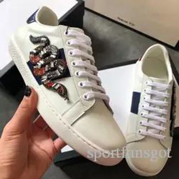 ace shoes designer leather shoes european sneakers luxury white black with emboidered bee,tiger,snake with box dust bag receipt size 35-45
ace shoes designer leather shoes european sneakers luxury white black with emboidered bee,tiger,snake with box dust bag receipt size 35-45