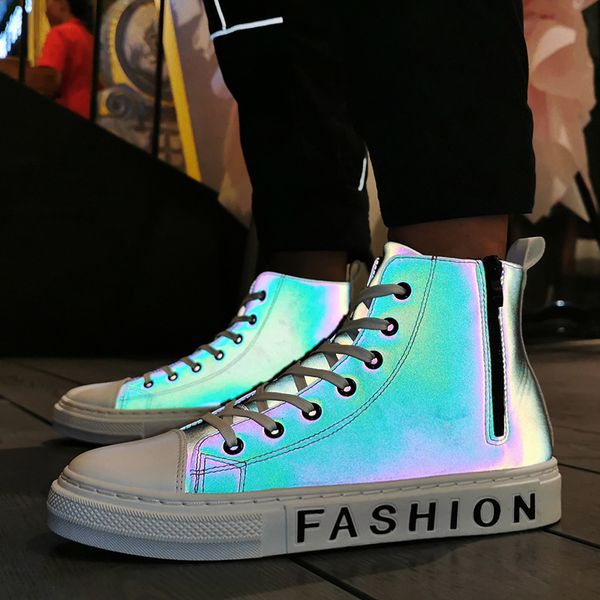 luminous shoes men's casual skateboarding shoes high sneakers sports hip hop street walking chaussure homme, Black
luminous shoes men's casual skateboarding shoes high sneakers sports hip hop street walking chaussure homme, Black