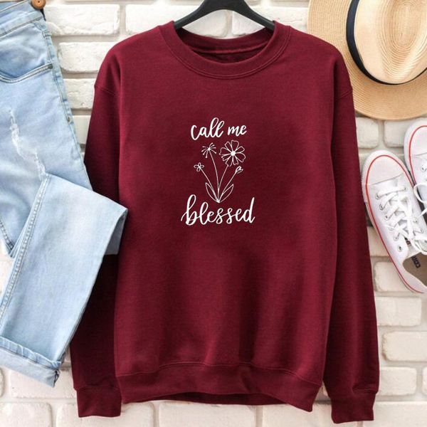 call me blessed autumn winter women pullovers harajuku hoodie long sleeve crewneck soft casual 90s girl sweatshirts dropshipping, Black
call me blessed autumn winter women pullovers harajuku hoodie long sleeve crewneck soft casual 90s girl sweatshirts dropshipping, Black