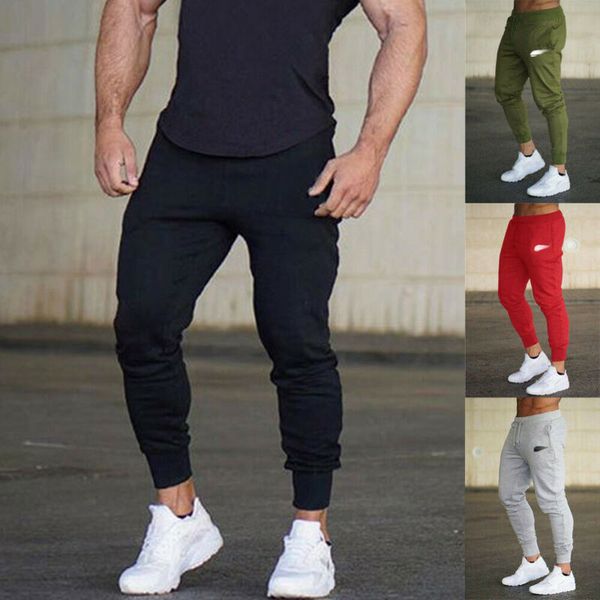 fashion men casual pants solid color slim fit running sports drawstring long pencil pants for male plus size, Black
fashion men casual pants solid color slim fit running sports drawstring long pencil pants for male plus size, Black