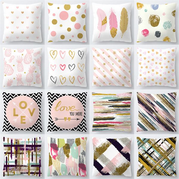 40styles pink gold series pillow case cover home textiles decoration sofa car cushion decorative cover cotton 45*45cm 60pcs t1i1132
40styles pink gold series pillow case cover home textiles decoration sofa car cushion decorative cover cotton 45*45cm 60pcs t1i1132