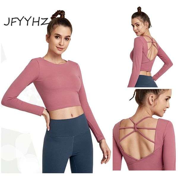 йога рубашка с длинным рукавом женщины gym crop top дышащий спорт бюстгальтеры padded тренировка tops backless фитнес рубашки lady winter sw, White;red
йога рубашка с длинным рукавом женщины gym crop top дышащий спорт бюстгальтеры padded тренировка tops backless фитнес рубашки lady winter sw, White;red