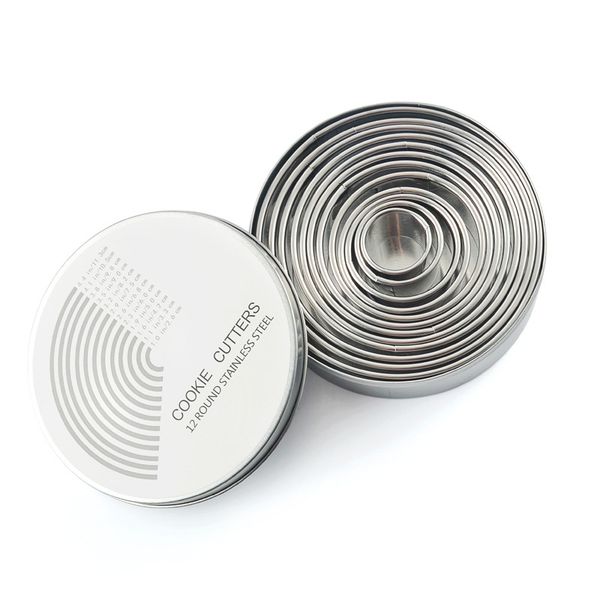 круглый cookie cutter бисквит 12 круг кондитерские резцы из нержавеющей стали пончик тесто резцы формы для выпечки jk2007kd
круглый cookie cutter бисквит 12 круг кондитерские резцы из нержавеющей стали пончик тесто резцы формы для выпечки jk2007kd