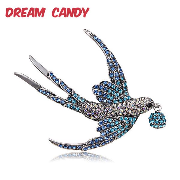 dream candy high grade full rhinestone swallow brooches for women elegant animal brooch pin creative jewelry coat accessories, Gray
dream candy high grade full rhinestone swallow brooches for women elegant animal brooch pin creative jewelry coat accessories, Gray