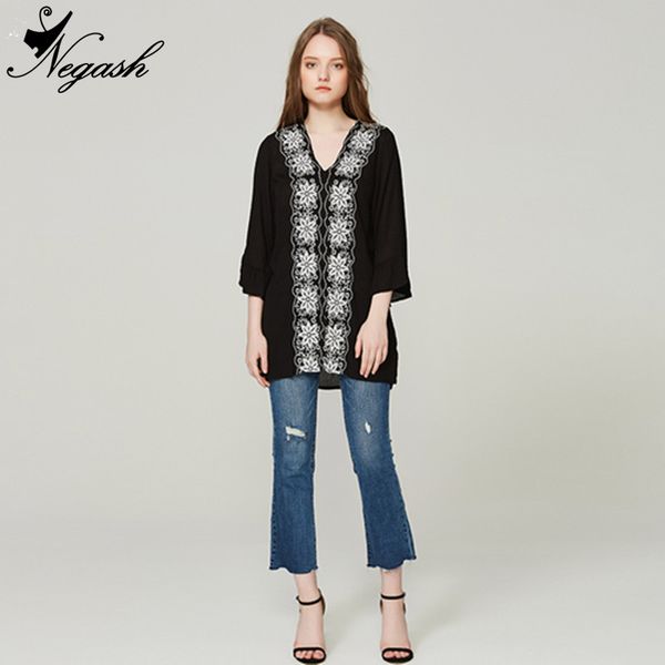high-quality real europe spring summer 2018 bohemia floral embroidery v-neck retro styled dresses vestidos, Black;gray
high-quality real europe spring summer 2018 bohemia floral embroidery v-neck retro styled dresses vestidos, Black;gray