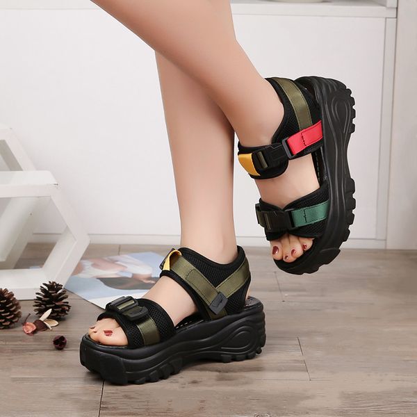 sandals shoes women height increased platform beach sport shoes female girls sport sneakers sandalias mujer
sandals shoes women height increased platform beach sport shoes female girls sport sneakers sandalias mujer