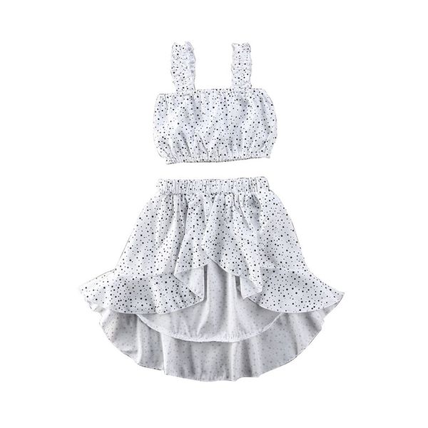 toddler kids baby girls 2pcs clothes set sling star print ruffles vest maxi skirts holiday party cotton outfits sunsuits, White
toddler kids baby girls 2pcs clothes set sling star print ruffles vest maxi skirts holiday party cotton outfits sunsuits, White
