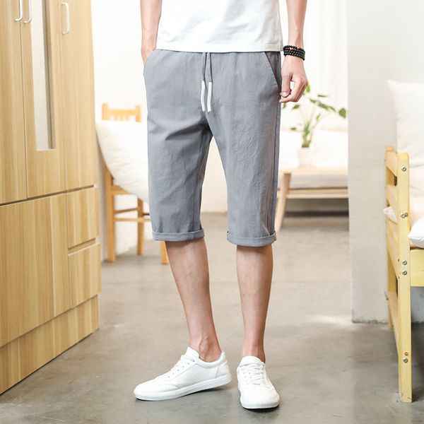 mens designer shorts fashion sports straight ultra-thin 7-point loose cotton and linen casual capri pants, Black
mens designer shorts fashion sports straight ultra-thin 7-point loose cotton and linen casual capri pants, Black