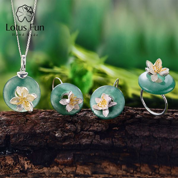 lotus fun real 925 sterling silver handmade fine jewelry lotus whispers jewelry set with ring pendant necklace drop earring, Black
lotus fun real 925 sterling silver handmade fine jewelry lotus whispers jewelry set with ring pendant necklace drop earring, Black